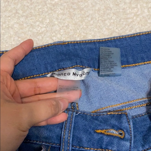 Ripped bottom jeans - Picture 4 of 4